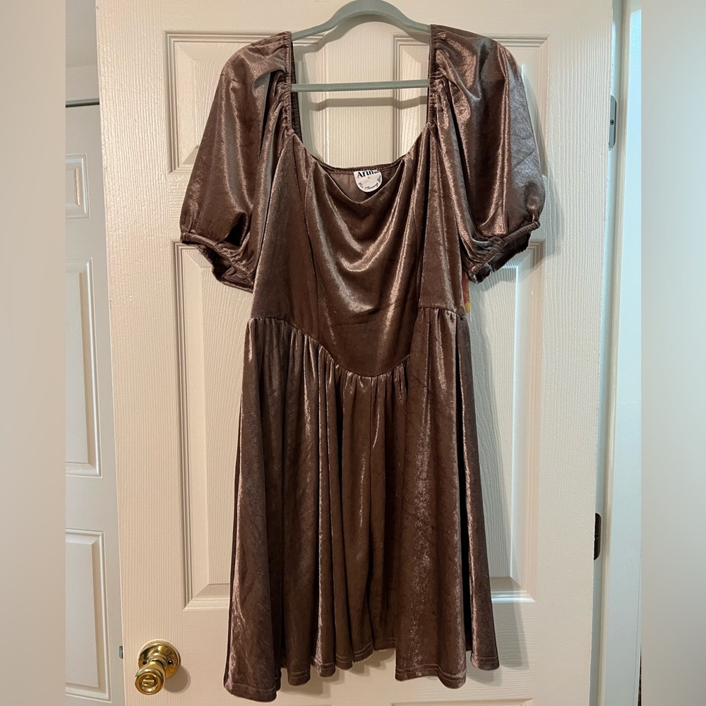 ARULA Velvet Corset Dress